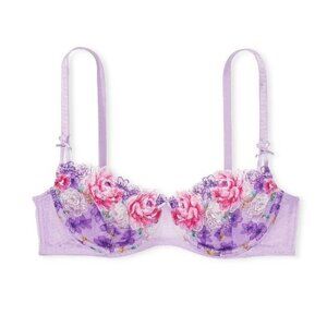 38G Victoria's Secret Dream Angels Unlined Push Up w/o Padding Embroidered $65